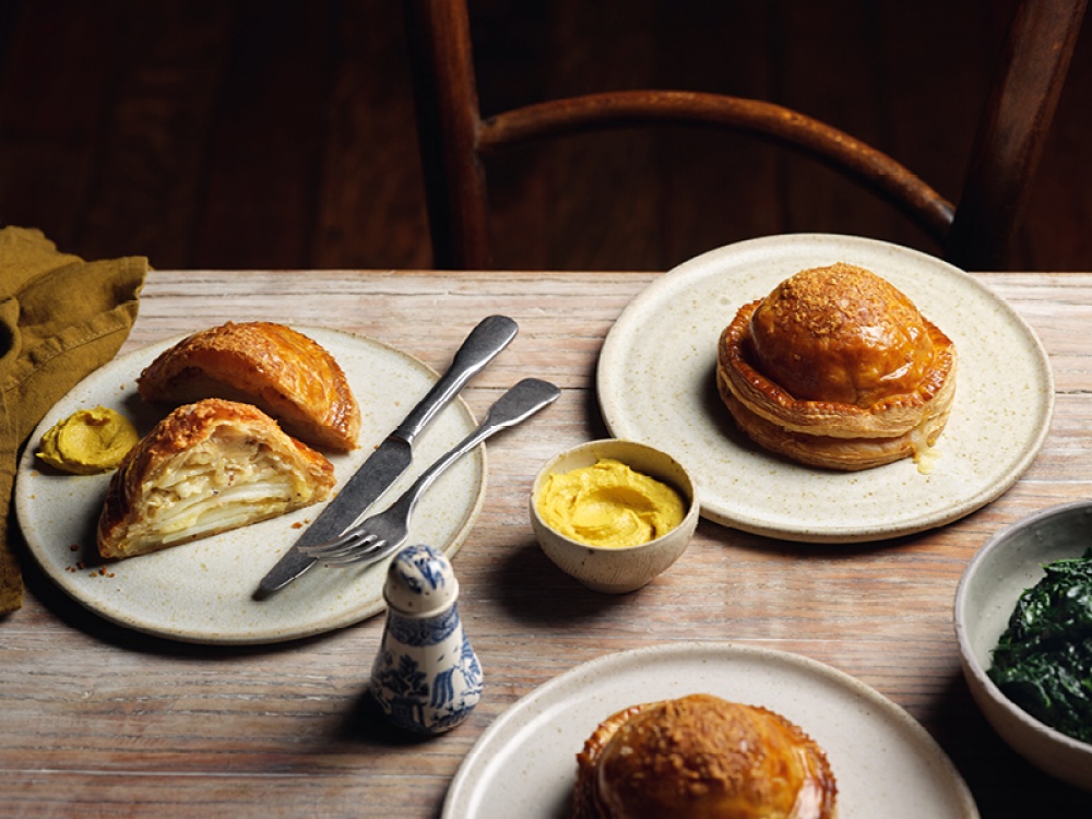 How to Make Cheese, Potato and Onion Pies from Tom Kerridge's Pub Grub